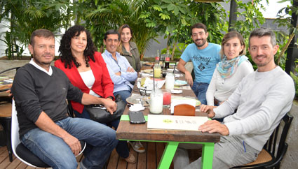 Wilson Sánchez, Gloria Tabares Moncada, Carlos Manuel Martínez Franco, Juanita Martínez Idárraga, Sebastián Martínez Franco, Mar