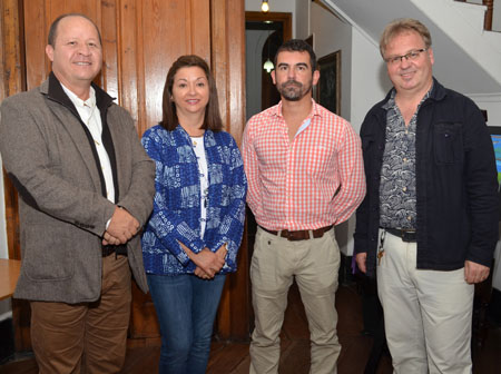 Guillermo Orlado Sierra Sierra, Martha Cecilia Franco García, Hernán Alberto Bedoya Cadavid y Pedro Felipe Hoyos Körbel.
