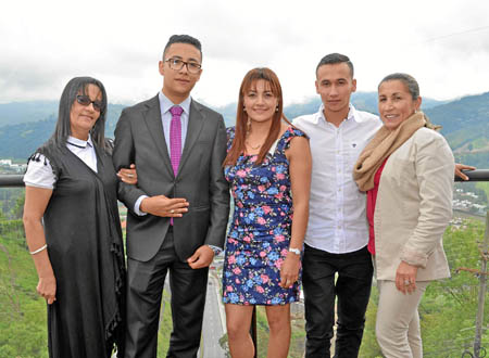 Maribel Rodríguez Castellano, Juan Manuel Corrales Rodríguez, Alexa Johanna Corrales Rodríguez, Cristian Camilo Corrales Pulido 