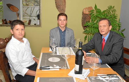 Miguel Ángel Beltrán Jaramillo, Santiago Beltrán Jaramillo y Víctor Joaquín Beltrán González.