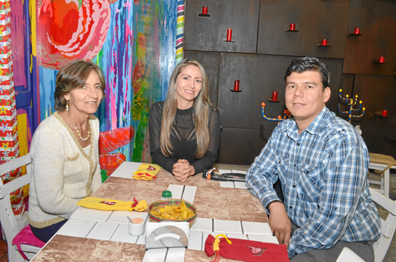 Martha Lucía Gómez Martínez, Eliana María Carmona Gómez y Carlos Herrera Vélez.