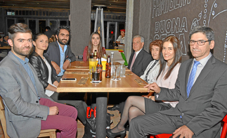 David Felipe Zuluaga, Adriana Hoyos, Jacobo Jaramillo, Eliana Zuluaga, Hernando Zuluaga, Rosalba Montoya, Yolanda Zuluaga y Norb