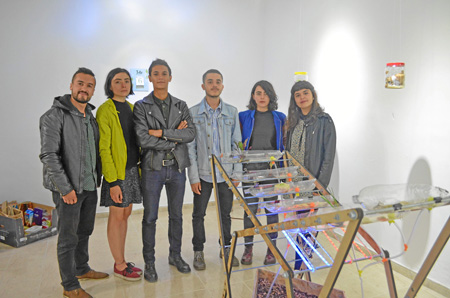 Instalación viva. Recupera con Ciencia la presentó el colectivo Dinámico Lab, integrado por los arquitectos Daniel Buitrago, Jul