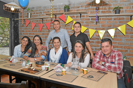 Foto | José Fernando Tangarife | LA PATRIA Andrés Felipe Ardila, Cristian Valencia, Marcela Posada, Sandra Milena Loaiza, Marcel