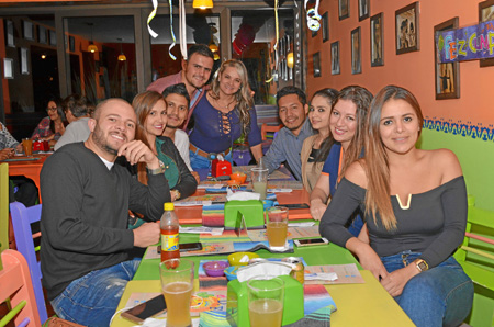 Felipe Yepes, Juanita Osorio, Andrés Felipe Hoyos, Mateo Yepes, Sandra Pineda, Carlos García, María Camila Baena, Alejandra Vill