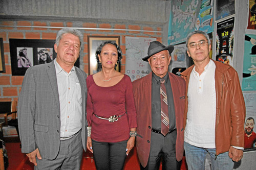 José Edilberto Zuluaga Gómez, Amanda Cardona Loaiza, Jairo Castro Eusse y Uriel Giraldo Álvarez. 