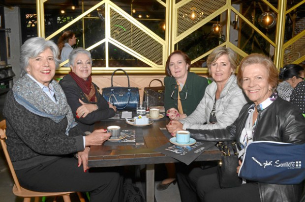 Foto | José Fernando Tangarife | LA PATRIA Constanza Dávila, María Eugenia Henao de Montes, Liliana Puerta Villegas, Patricia Os