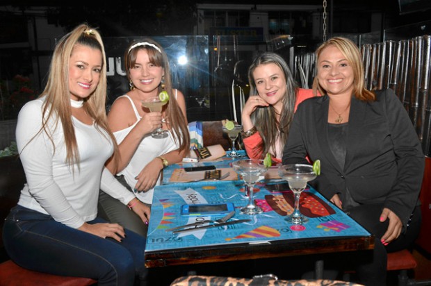 Alexandra Montes, Andrea Granada, Juliana Campuzano y Ximena Castaño Ocampo.