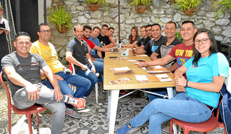 Johann Roy, Julián Botero, Felipe Martínez, Cristian Calderón, Wilson Aguilar, Oswald Duwan Jiménez Tobón, José Latorre, Beatriz