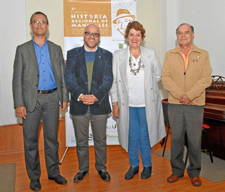 Luis Fernando Sánchez Jaramillo, Francisco González, Rosahelena Macía Mejía y Albeiro Valencia Llano.