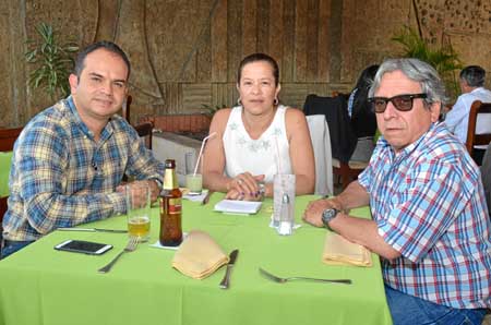 Andrés Mauricio Grisales Flórez, Gladys Luna Hernández y Jorge Hernán Osorio Duque.