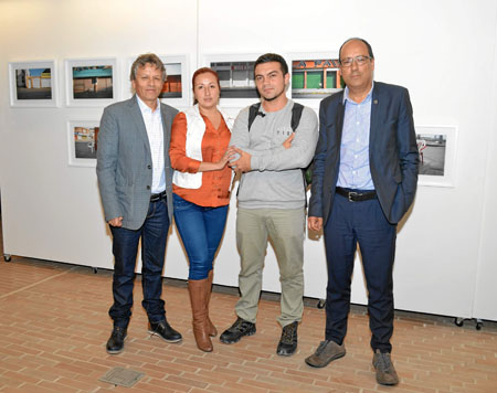 Jorge Eliécer Rodríguez, Alejandra Murcia, Manuel Arroyave y Felipe César Londoño.