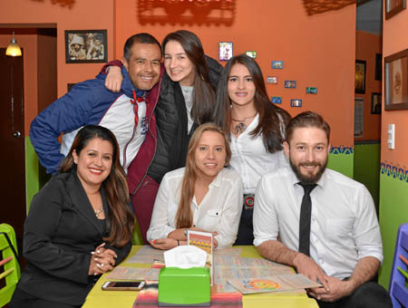 Carlos Gutiérrez, Valentina Mejía, Mayra Alejandra Posso, Katherine Vallejo Ríos, Laura Jurado Román y Julián Franco.