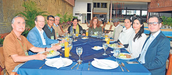Fabio Rincón, Federico Fernández, César Franco, Fernando Molinero, Raquel Peñaloza, Clara Patricia Peña, Alfredo Vanin, Eliana M