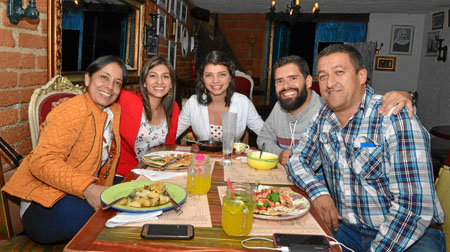 Andrea del Pilar Villa, Ángela Janeth Quiñónez, Diana Marcela Flórez, Pablo Valencia Osorio y Frank Alberto Cuesta.