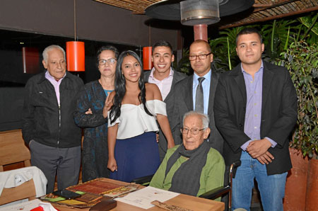 Nacional de Colombia sede Manizales, se ofreció una comida en el restaurante Il Forno.