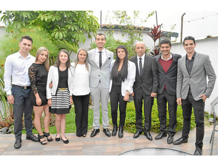 Alejandro Taba, Diana Pérez, Sofía Pérez, Roselia Torres, Camilo Andrés Pérez Torres, Laura Parra, Jorge Hernán Parra, Juan Manu
