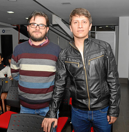 Daniel Ramírez y Harold Daniel Montes.