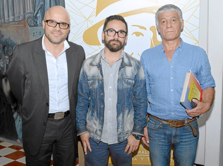 Francisco González, Luis Felipe Castrillón y Ricardo Alberto Castaño.
