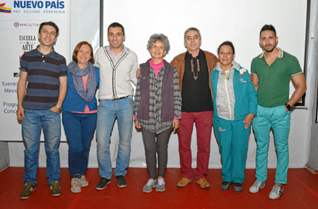Jorge Andrés Silva, Judy Ramírez Orozco, Diego Torres, Astrid Arboleda Fernández, Uriel Giraldo, Yolanda Arias Gómez y Juan Cami