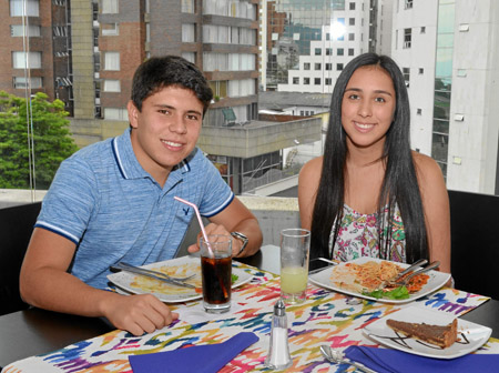 Sergio Escobar e Isabela Hoyos.