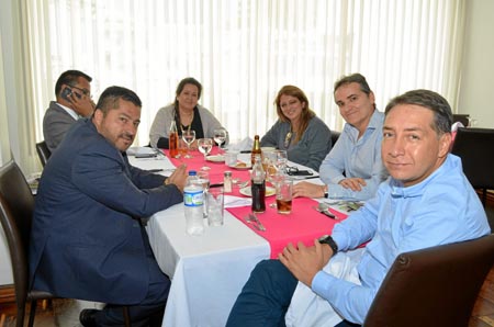 José Octavio Cardona, John Freddy Franco, Tatiana Jaramillo, Sandra Salazar, Sergio Quijano y Fernando Quijano.