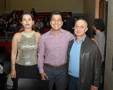 Mónica Alejandra González Ramírez, Benjamín Cardona Rodríguez y Samuel Muñoz Enríquez.
