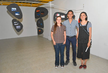 Fotos | José Fernando Tangarife | LA PATRIA Viviana Castro Buitrago, Daniel Ocampo y Juliana Rendón.