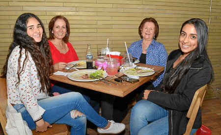 Juanita Acosta, Patricia Marulanda, Leonor Mejía y María Paula Valencia.