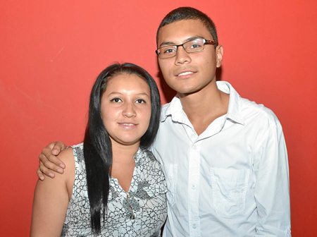 Tania Arenas y Juan Camilo Vargas.