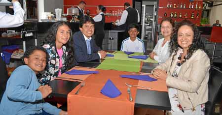 Mateo Rodríguez Echeverry, María Paz Rodríguez Echeverry, Eider Rodríguez Valencia, Lukas Rodríguez Echeverry, María Romelia Sán