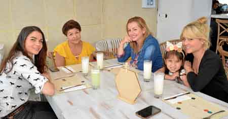 Carolina Patiño Gil, Gloria Hernández Patiño, Mónica Alexandra Gil, Hernández, María del Mar Hincapié Patiño y Laura Jimena Gil 