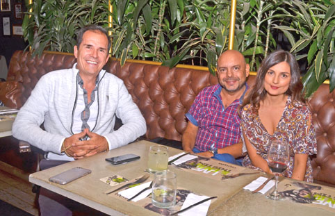 Foto | José Fernando Tangarife | LA PATRIA Jorge Enrique Rojas Quiceno, Mauricio Rojas Barreto y Lorena Osorio Lizarralde.