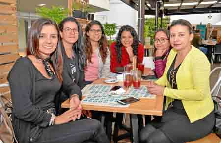 Diana Ramírez Soto, Luisa Vega Correa, Juliana Martínez Londoño, Diana Sastoque Avendaño, Ana María Mora y Yuly Andrea Castrilló