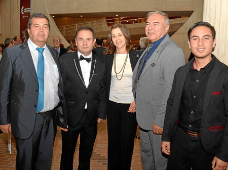 Carlos Hernán Gómez Gómez, Rubén Darío Nieto Cuervo, Claudia Jaramillo Ángel, Gentil Gómez Mejía y Juan Camilo Muñoz, miembros C