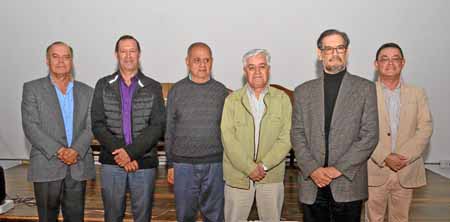 Albeiro Valencia Llano, Germán Ocampo Correa, Mario Suárez Yepes, Fabio Vélez Correa, Álvaro Gärtner Posada y Ángel María Ocampo