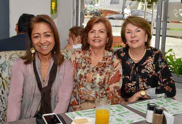 Olga Lucía Alzate Piedrahíta, María Ceneida Ospina Toro y Alicia González Hernández.
