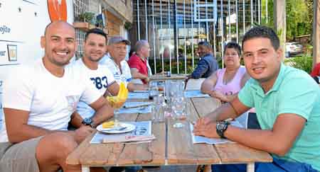 Manuel Angarita Camargo, Willinton Ortiz Gutiérrez, Marino De Jesús Ortiz, Claret García y Diego Ortiz García.