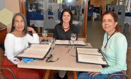 Beatriz Melo Osorio, Luz Patricia Urrea Botero y Olga Lucía Toro Grajales.