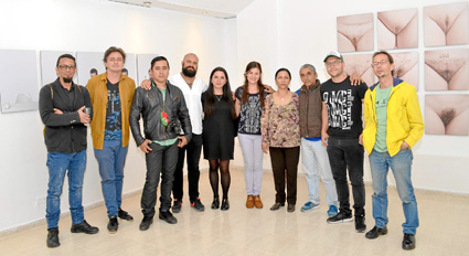 Óscar Sánchez Serna, Santiago Rueda Fajardo, Edinson Quiñónez Falla, Juan David Quintero Arbeláez, Estefanía García Pineda, Manu