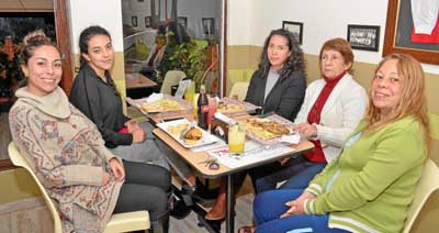 Leidy Johanna Cañón Ramírez, Valentina Amaya Cañón, Lina María Cañón Ramírez, Rosalba Ramírez Arango y Luz Adriana Cañón Ramírez