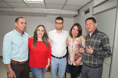 Carlos Gerardo Echeverri Montoya, Sandra Milena Arboleda Gil, Cristian Daniel Montoya Echeverri, María Eugenia García Tabares y 