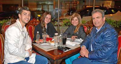 Martín Gallego Gómez, Andrea Vásquez Amaya, Constanza Gómez Villegas y Jesús Bernardo Gallego Mejía.