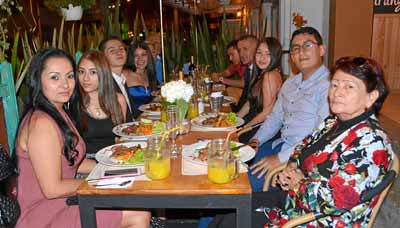 Sandra Ramírez Gómez, Ana Sofía Valderrama Ramírez, Juan José Gómez Ramírez, Valentina Giraldo Molina, Lina Ramírez Gómez, Román