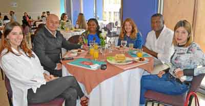 Foto | José Fernando Tangarife | LA PATRIA Natalia Sardi Vernaza, Mauricio Redondo Valencia, Marisela Mena Valencia, Lina María 