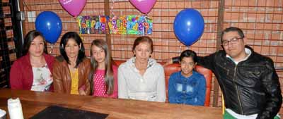 Natalia Buriticá Trujillo, Gloria Inés Trujillo, Daniela Agudelo Buriticá, María Cielo Galeano Uribe, Yocelín Tatiana Cortés Mot