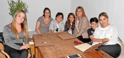 Foto | José Fernando Tangarife | LA PATRIA Marcela Gómez Franco, Carmenza Hoyos Giraldo, Nicolás Franco España, Sara Gutiérrez C