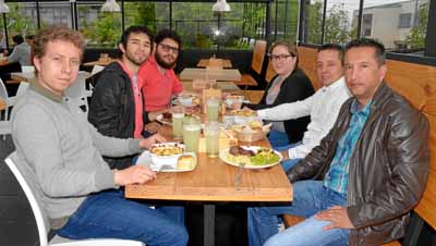 Foto | José Fernando Tangarife | LA PATRIA Joan Marcelo Rojas Cruz, Jairo Ernesto Giraldo Cardona, Jorge Hernán Caicedo García, 