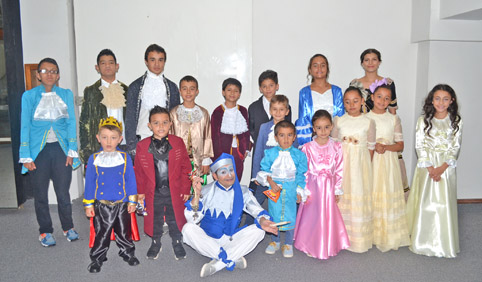 Fotos | José Fernando Tangarife | LA PATRIA Niños que participaron en espectáculo Mozart para el Niño Dios.