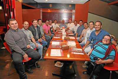 Marcelo Vásquez, Ian Orly Toro, Óscar Pineda, Javier Cardona, Víctor Betancurth, Gustavo Aguirre, Roney Botero, Andrés Palacio, 